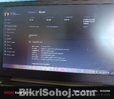 Lenovo 81AX laptop